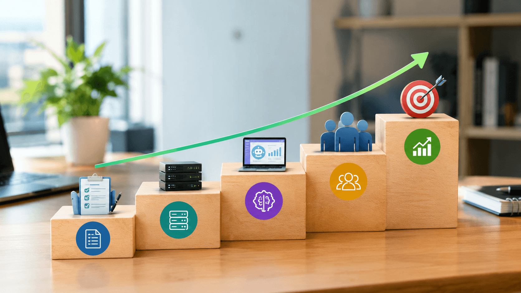 The five-stage SI transformation roadmap